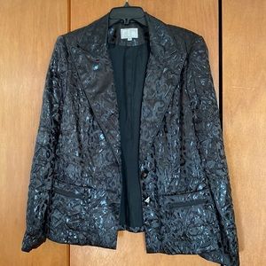 Alberto Makali Black Faux Leather Jacket 12